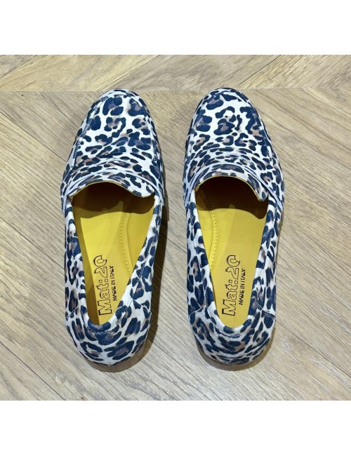 Mocassins léopards