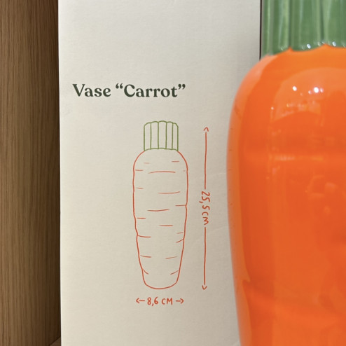 Vase Carotte